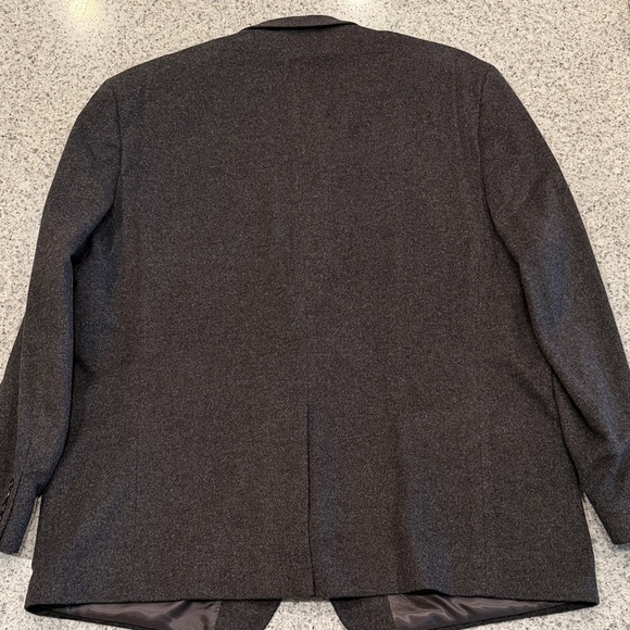 Lauren Ralph Lauren Dark Gray Blazer/Sport Coat Men’s XXL 50R/52R Wool - Picture 7 of 8